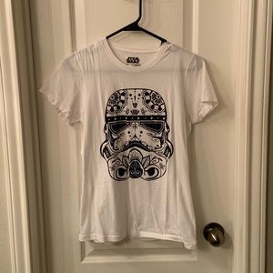 Star Wars Stormtrooper Dia de los Muertos T-Shirt M (Fits S) - Gently Used